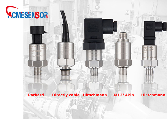 150Psi 산업용 압력 트랜스미터 센서 4-20ma 12~36VDC